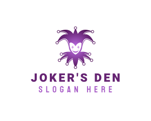 Joker - Jester Joker Clown logo design