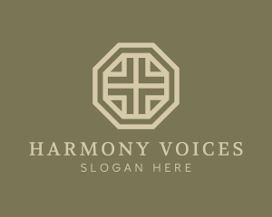 Choir - Evangelical Cross Church logo design