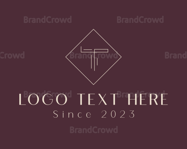 Luxe Fashion Letter T Logo