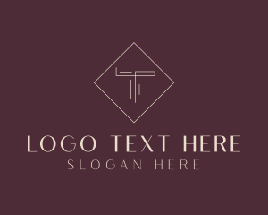 Glam - Luxe Boutique Letter T logo design