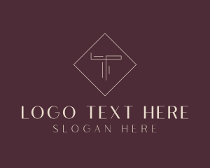 Luxe Boutique Letter T  Logo