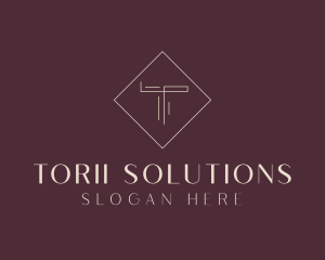 Luxe Boutique Letter T  logo design