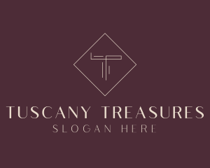 Luxe Boutique Letter T  logo design