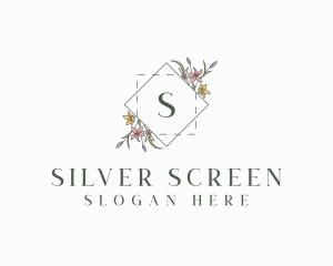 Floral Elegant Wedding Logo