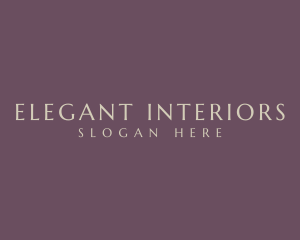 Generic Elegant Company logo design