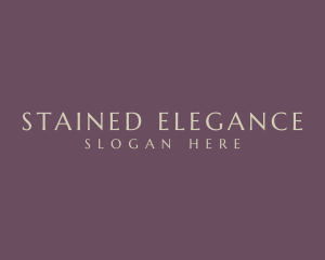 Generic Elegant Company logo design