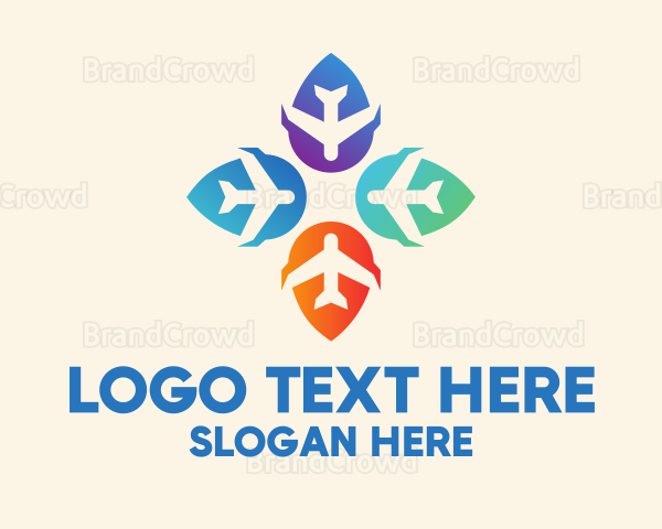 Modern Travel Agency Logo