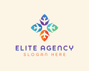 Modern Travel Agency  logo design