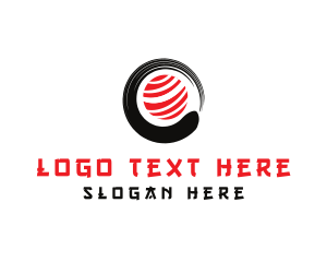 Sushi Stall - Sushi Roll Restaurant logo design