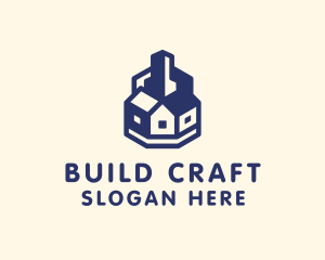 House Tower Building logo design