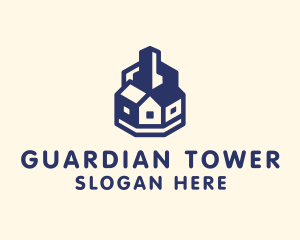 House Tower Building logo design