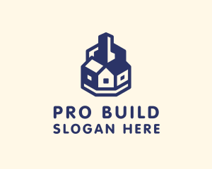 House Tower Building logo design