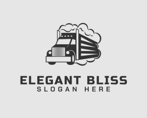 Movers - Haulage Truck Vehicle logo design