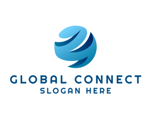 International - International Globe Firm logo design