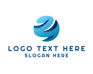 Blue Globe - International Globe Firm logo design