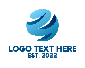 International - International Corporate Globe logo design