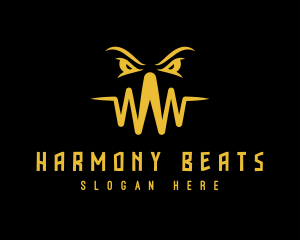 Music Beats Pulse logo design