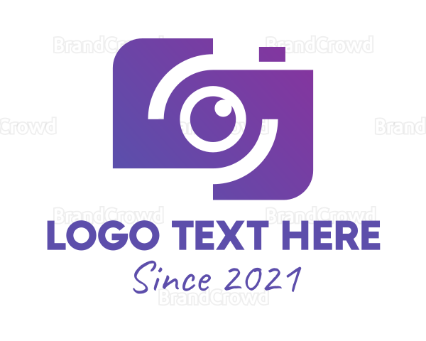 Violet Digital Camera Logo