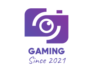 Blogger - Violet Digital Camera logo design