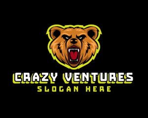 Angry Bear Gaming logo design