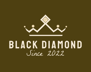 Diamond Luxury Crown  logo design