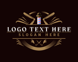 Grooming - Barbershop Haircut Grooming logo design