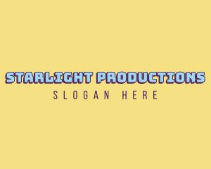 Entertainment - Entertainment Retro Brand logo design