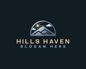 Hills - Mountain Hill Travel logo design