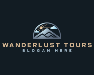 Mountain Hill Travel logo design