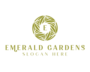 Botanical Organic Garden  logo design