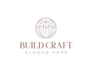 Interior Architect Building logo design