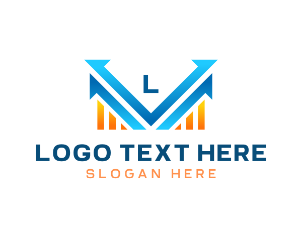 Sales - Graph Arrow Agency logo design
