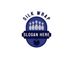 Sports Bowling Alley logo design