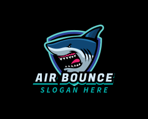 Shark Team Mascot logo design