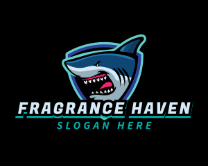 Shark Team Mascot logo design