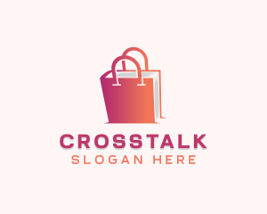 Shopping - Bag Book Online logo design