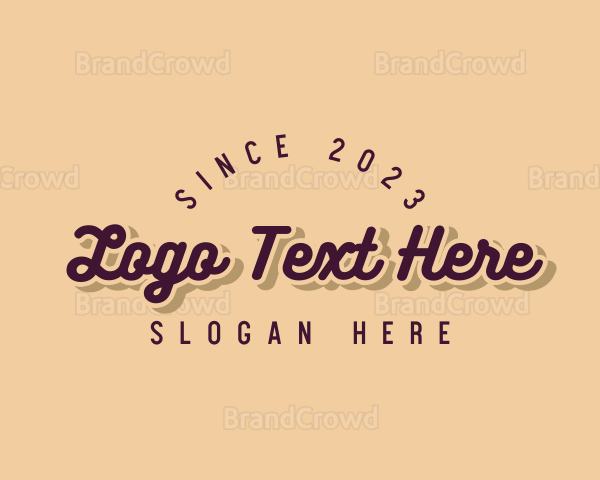 Retro Restaurant Business Logo