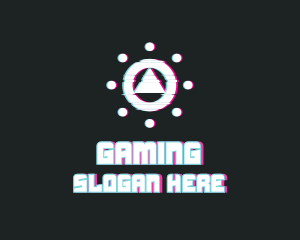 Twitch - Digital Tech Glitch logo design