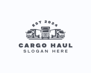 Trucking Delivery Transport logo design