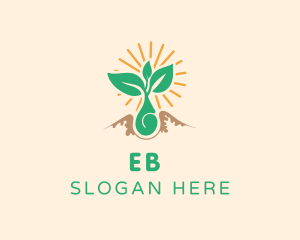Green Seedling Farming Logo