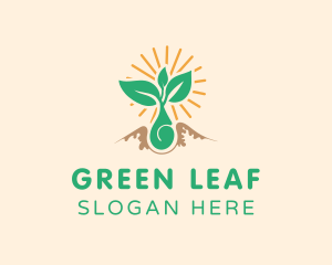 Green Seedling Farming logo design