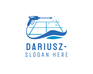 Pressure Washer Cleaning  Logo