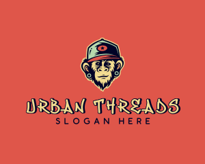 Streetwear - Hiphop Monkey Streetwear logo design