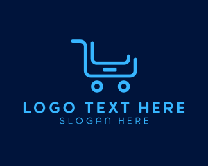 Mobile Device Shopping Cart logo design