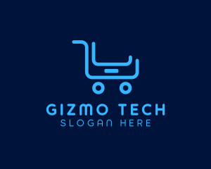 Gizmo - Mobile Device Shopping Cart logo design