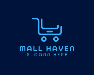 Mobile Device Shopping Cart logo design