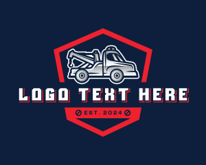 Dispatch - Tow Truck Vehicle logo design