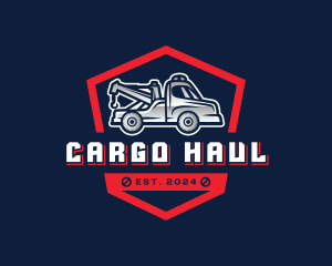 Tow Truck Vehicle logo design