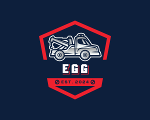 Trucking - Tow Truck Vehicle logo design