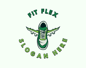 Activewear - Flying Wing Sneakers logo design